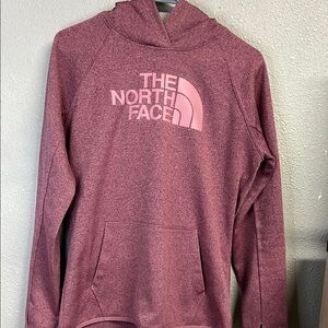 The North Face Heathered Pink Hoodie